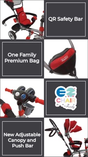 TERBARU Sepeda Stroller Family F360H Stainless Dorongan TERBARU Sepeda Stroller Family F360H Stainless Dorongan