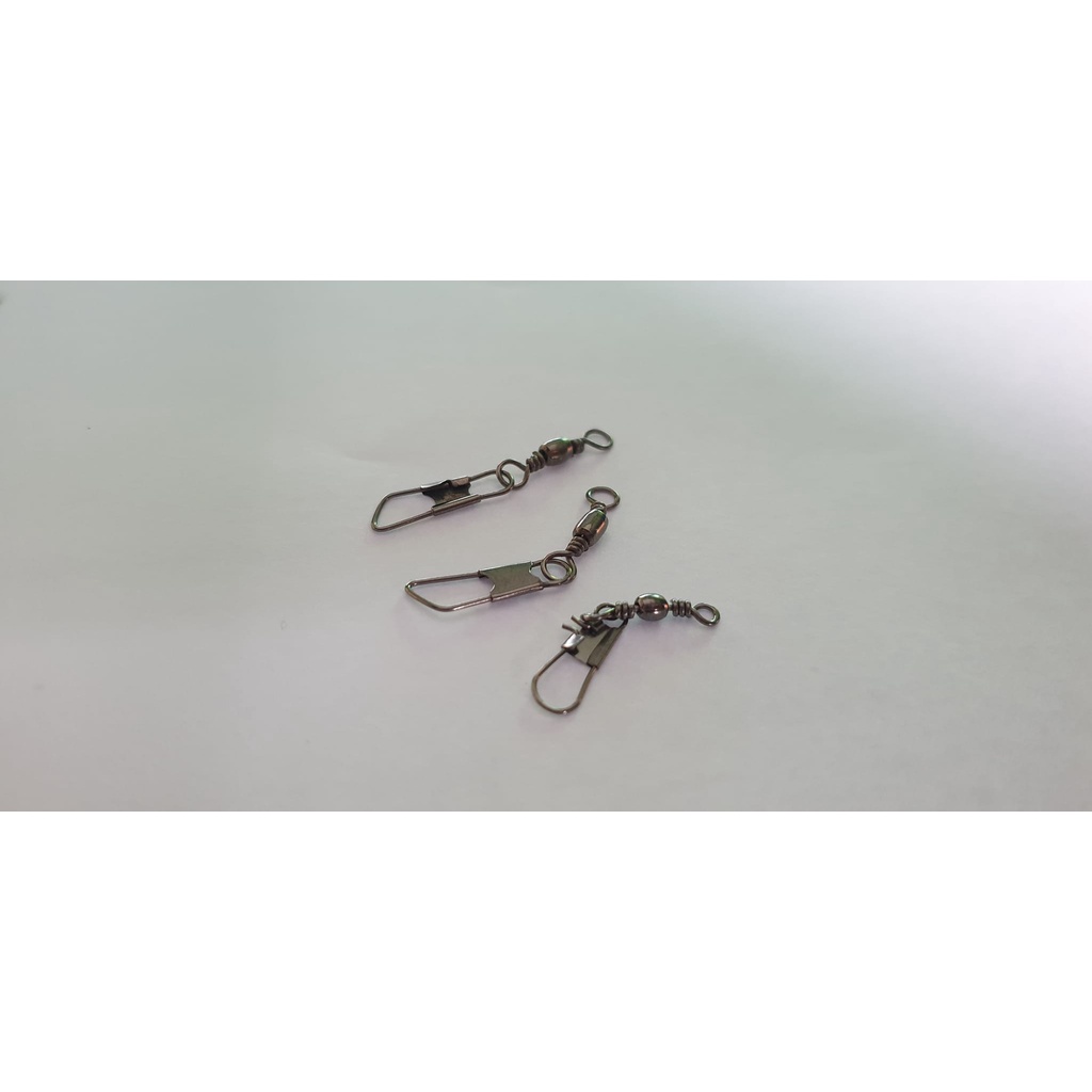 Kilikili Swivel Pancing Konektor Snap Harga Termurah Isi 10pcs