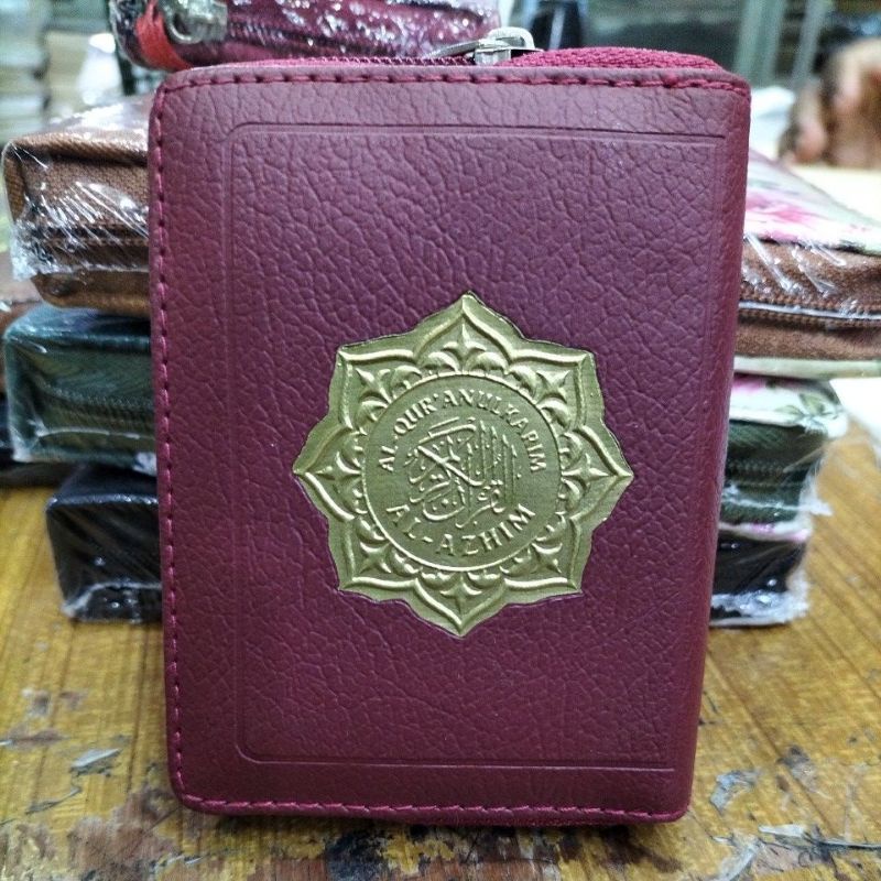 Al Quran Al Azhim A7 Saku Non Terjemah - Al Quran Kecil Resleting