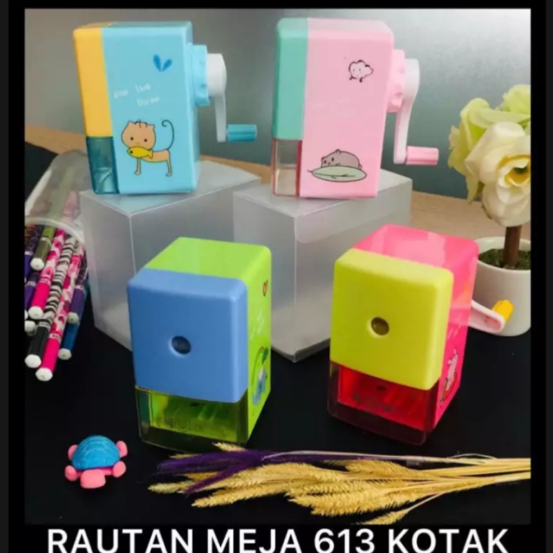

AS888 - Serutan Pensil Meja / Rautan Meja Motif Kartun