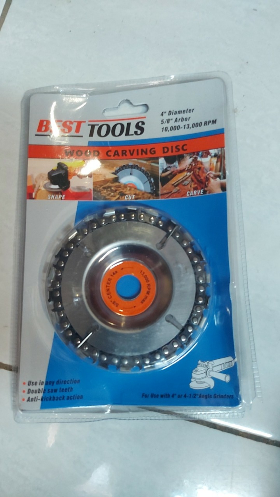 Disc Chainsaw / Wood Carving Disc Saw Besttools