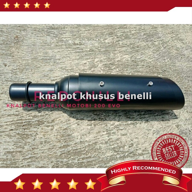 Harga Knalpot Benelli Motobi 200 Evo - Knalpot Benelli Motobi Evo