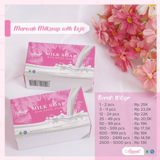 

[NEW] MILK SOAP MARWAH