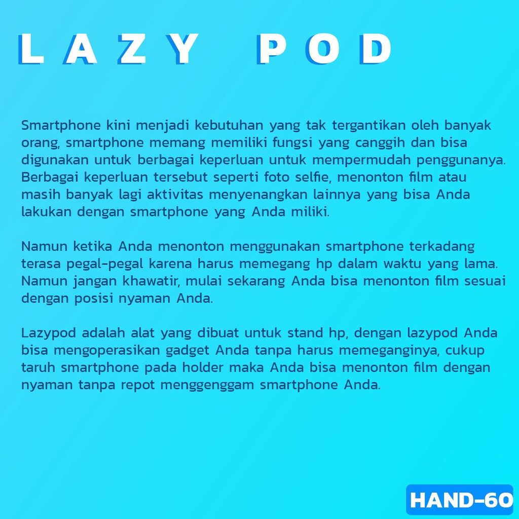 LAZY POD JEPIT . Lazypod 2 Clips Tongsis Jepitan Besi Narsis for Smartphone Besi Lentur Holder Hp