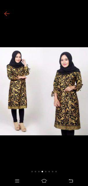 Atasan Batik Dolby Dolbi Dobby Doby Tenun Sutra Tulis Halus Katun Atbm Baron ,sarombit Atasan