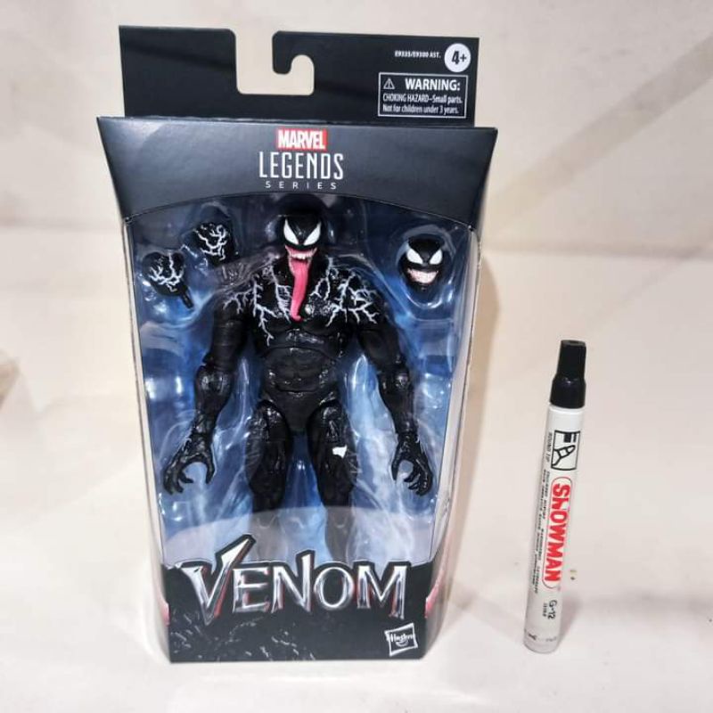 Fgure venom movie marvel legends original hasbrotinggi sekitar 7 inchFull artikulasi 
detail bagus

