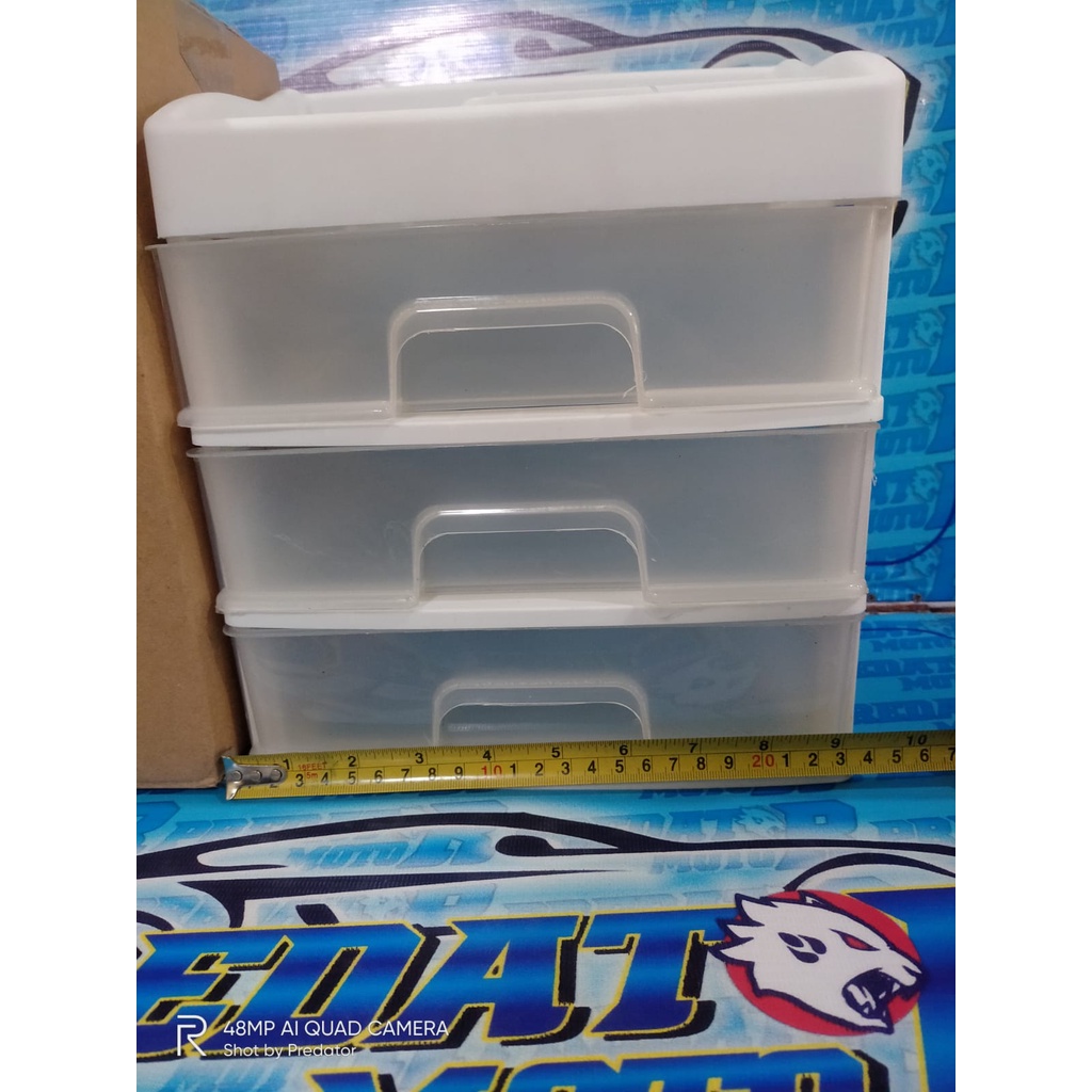 LACI PENYIMPANAN 3 SUSUN RAK SERBAGUNA RAK KOSMETIK RAK MULTIFUNGSI