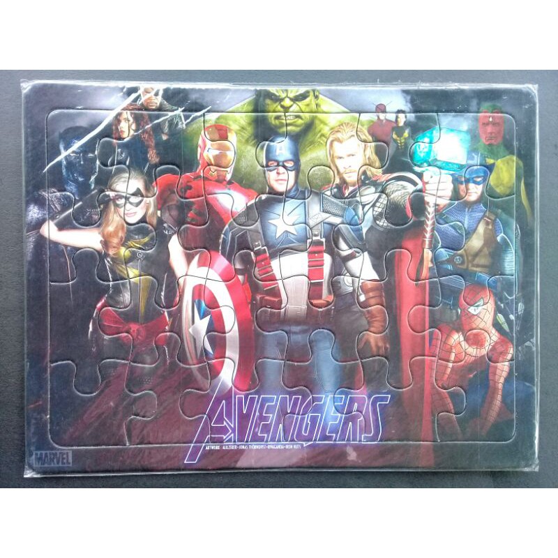 Puzzle Board Avengers Transformers (25x18,5cm)