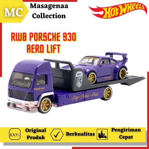 Mainan Mobilan Hot Wheels Hotwheels Hotwheel Hw  Truck Truk Transport Pengangkut Mobil Balap Team Tr