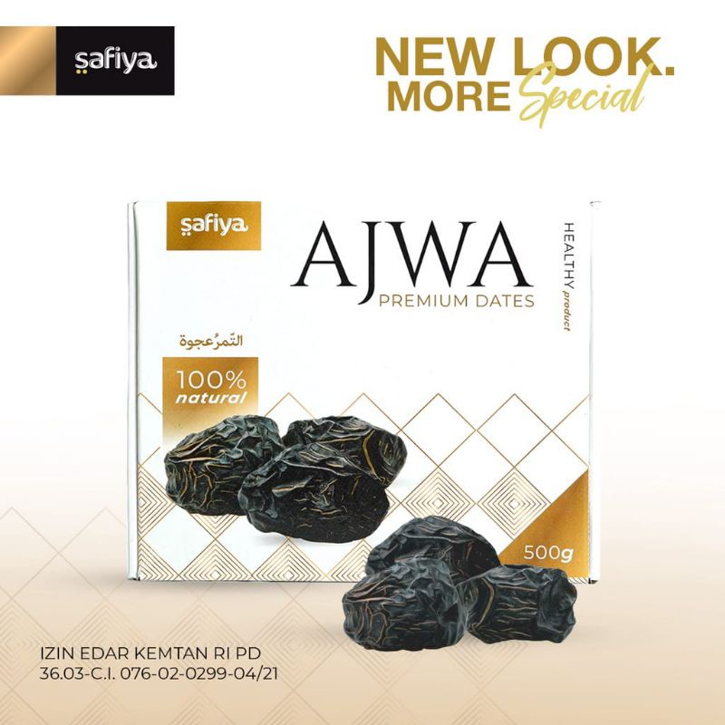 

KURMA AJWA SAFIYA PREMIUM 500GR