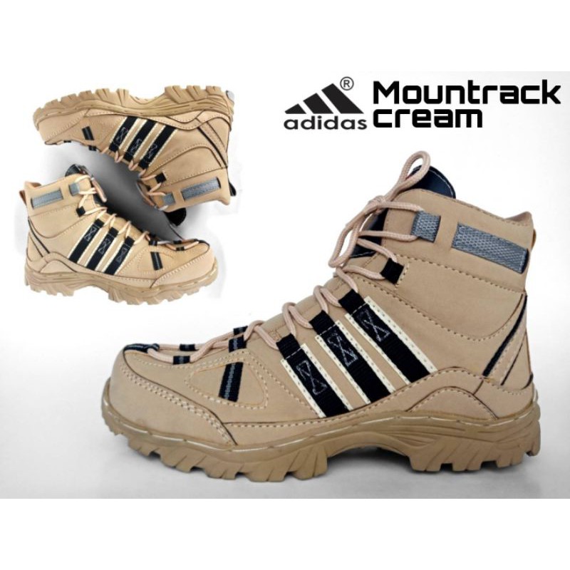 ADIDAS MOUNTRACK | Sepatu Boots Pria Adidas Mountrack Kulit Suede Safety Hiking Hangout Outdoor