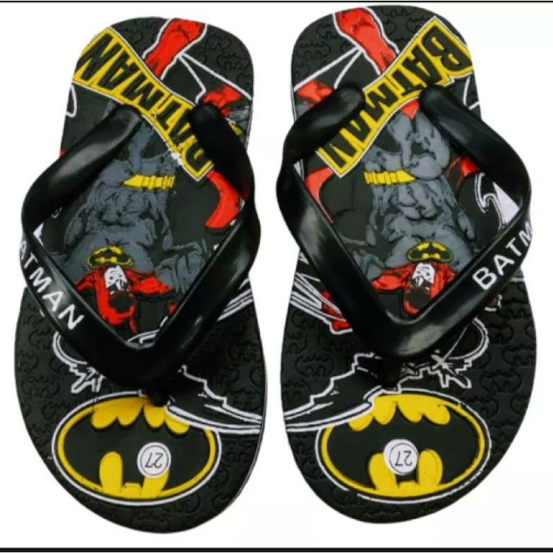 Sandal Jepit Anak Karakter Super Hero