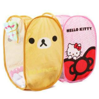 Keranjang Baju Pakaian Kotor Laundry Basket karakter hello Keranjang Baju Pakaian Kotor Laundry Basket karakter hello