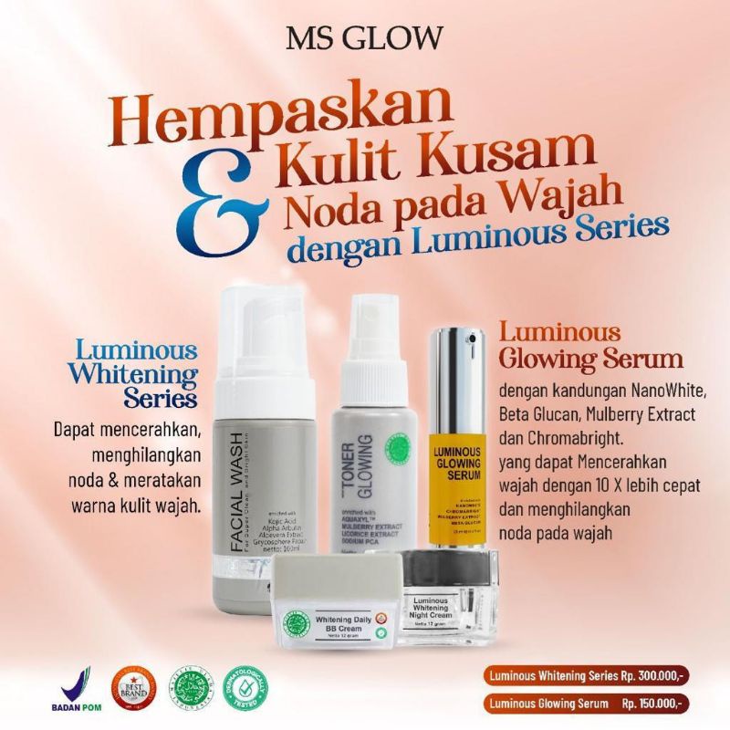 Paket Luminos + Serum Luminos