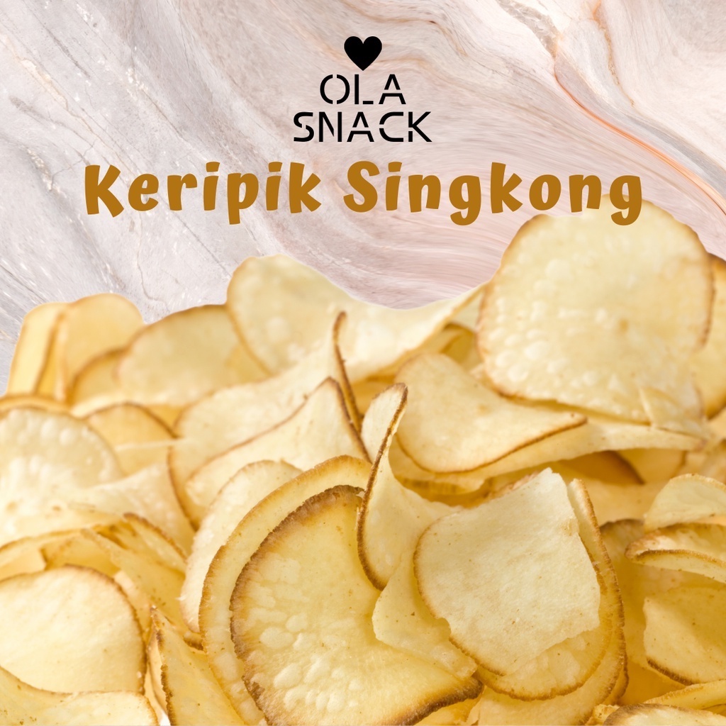 

Kripik Singkong Ubi 100gr - keripik ubi