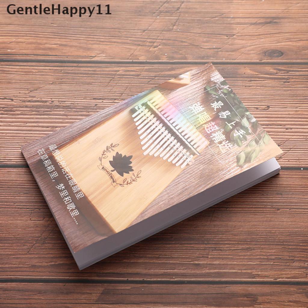 Gentlehappy 1pc Buku Musik Kalimba Versi Ibu Jari Untuk Pemula