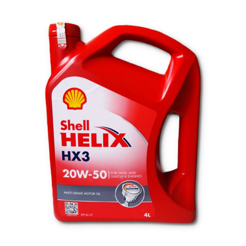 Oli mobil Shell Helix HX3 4L/Oli mobil Diesel