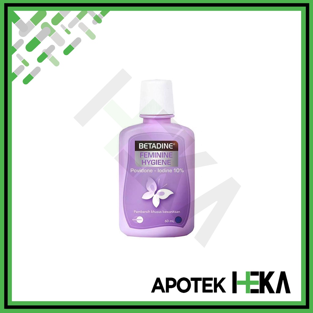 Betadine Feminine Hygiene 60 ml - Pembersih Daerah Kewanitaan (SEMARANG)