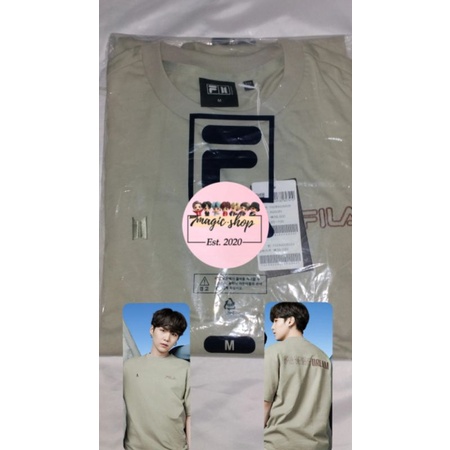 T-SHIRT SUGA BTS x FILA ON
