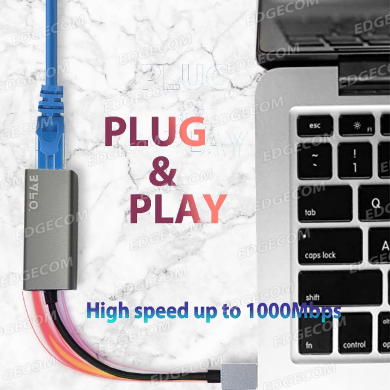 BAFO USB 3.0 to Gigabit Lan 10/100/1000 Mbps Cable Adapter BF-B330