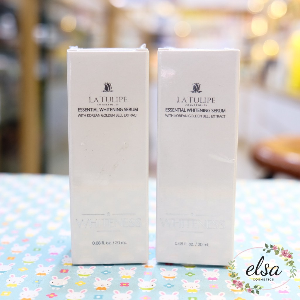 Jual La Tulipe Essential Whitening Serum | Shopee Indonesia