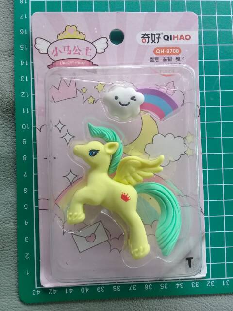 Penghapus Unicorn Eraser Besar 9cm