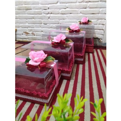 1 set kotak seserahan/seserahan mika