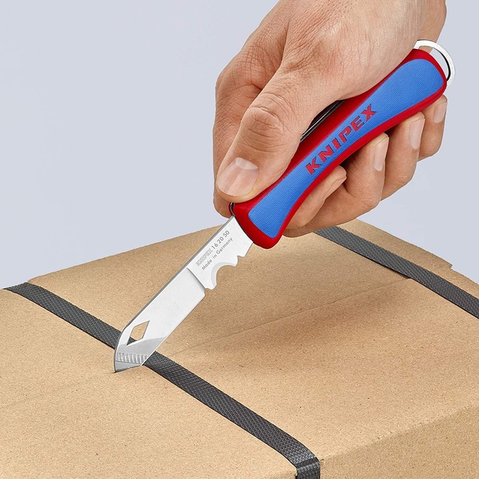 

Mantap Pisau Cutter 16 20 50 Knipex Folding Knife For Electricians Hot Sale