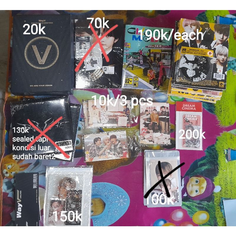 [Booked] Box SG WayV & SG22 Hendery set