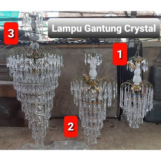 Lampu Gantung Crystal Big No 3