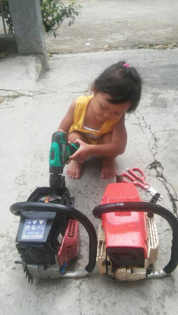 Rewind Spring Recoil Per Dobel Selahan Engkol Mesin Chainsaw Sinso Mini Tipe 5800 Easy Start