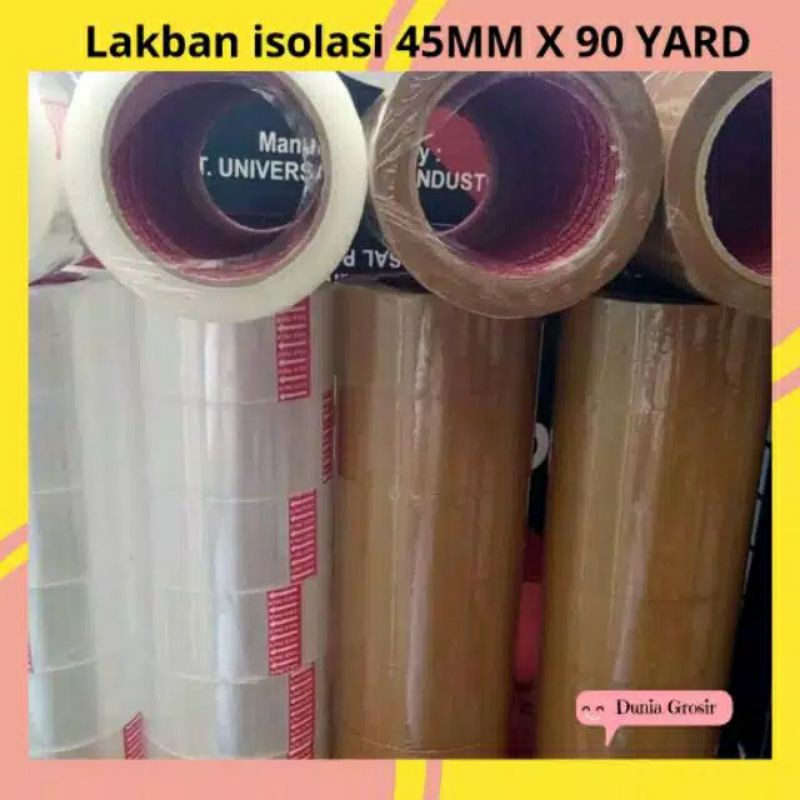 

LAKBAN/ISOLASI BENING 45mm