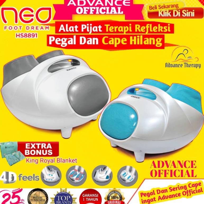 Alat Pijat Kaki Advance Neo Foot Dream2 Pijet Terapi Refleksi Kesehatan ORIGINAL Product Tipe HS8891