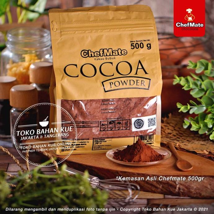 

Chefmate Cokelat Bubuk Premium 500gr Red Cocoa Powder Purecocoa Coklat TERLARIS TERPERCAYA ORIGINAL