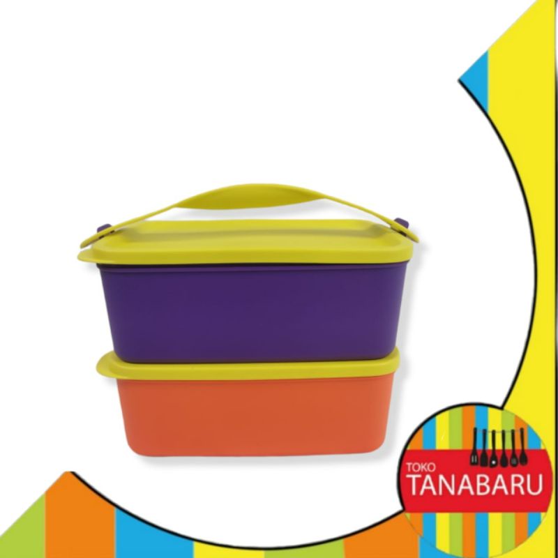 Tupperware Deep Click To go / Rantang tempat makan