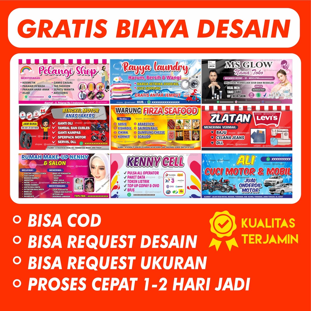 Jual Desain Banner Laundry Harga Terbaik Januari 2022 Shopee Indonesia