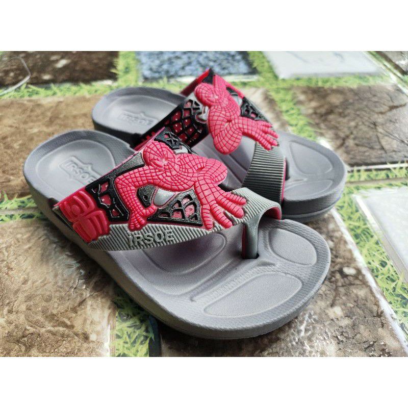 SANDAL ANAK LAKI-LAKI KARAKTER SPIDERMAN UKURAN 24-35