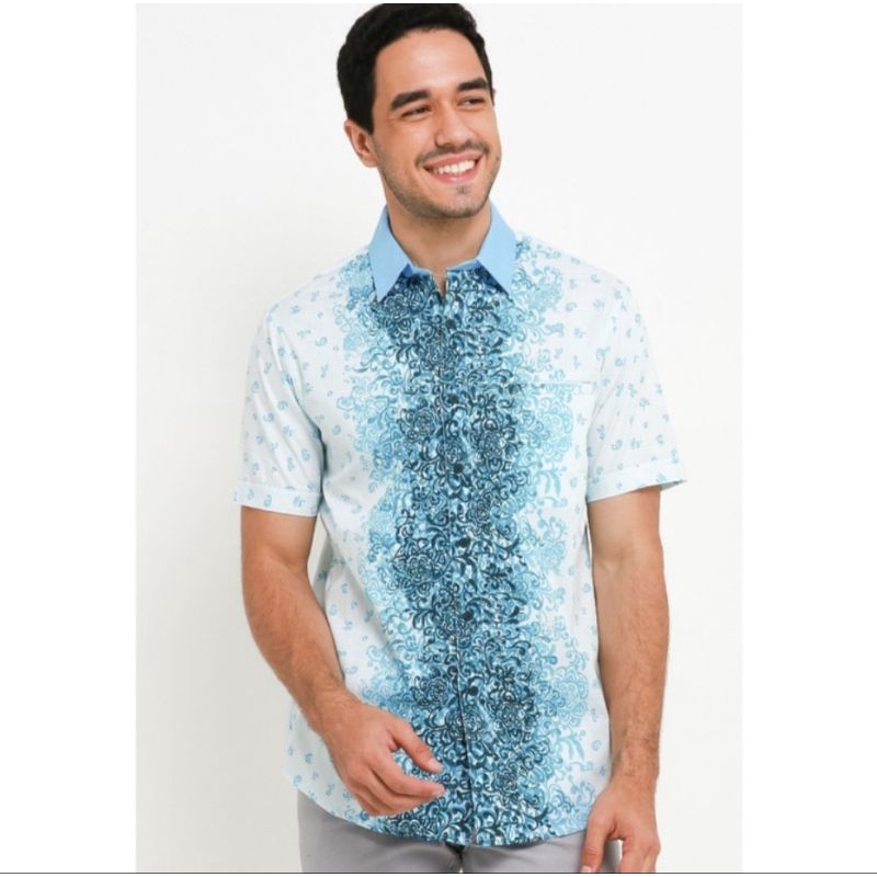 Kemeja WALRUS STUDIO Original Motif Abstrak XLSMLXXL