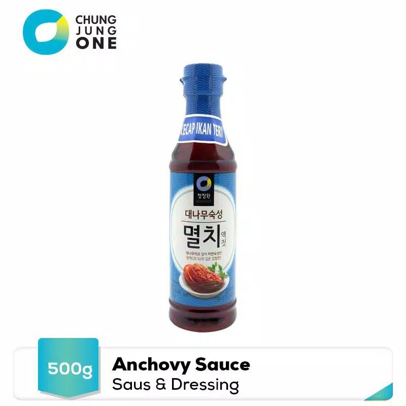 ChungJungOne Anchovy Sauce Kecap ikan Korea 417 ml 멸치액젓 Ikan teri