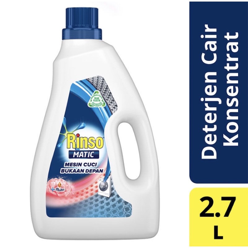 Rinso matic front load liquid bottle 2,7L