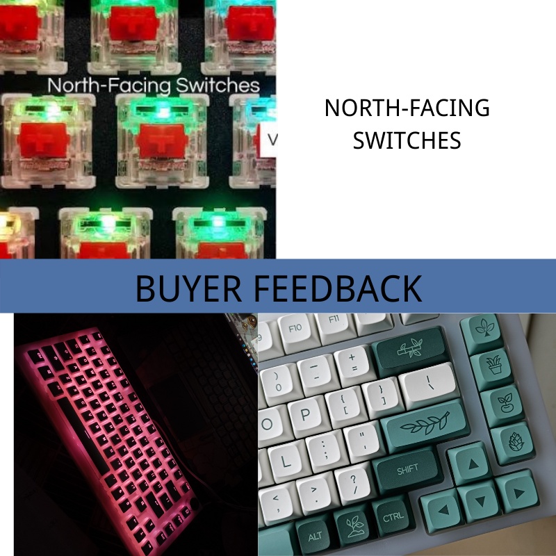 Feker Ik75/PRO V3 Hot Swap Keyboard Mekanikal 3 Mode Rgb Dengan 3 / 5 Pin