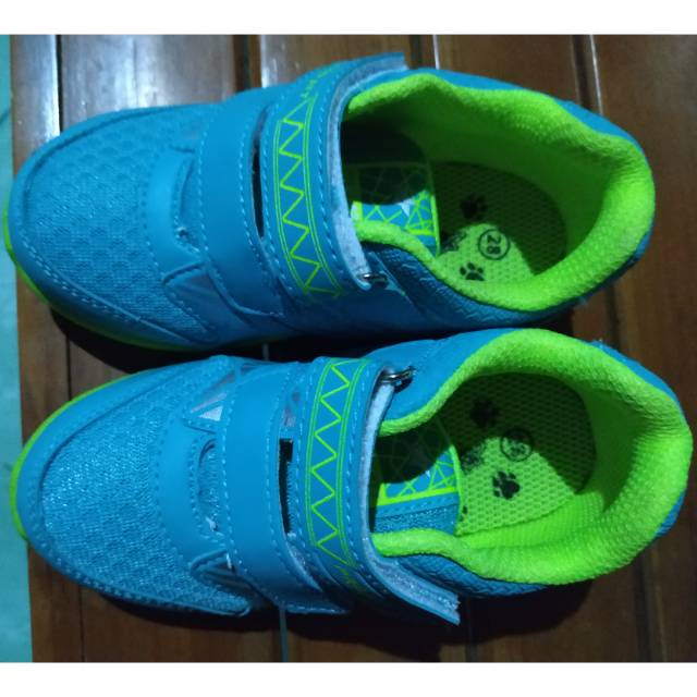 Sepatu anak pro att hijau mantap