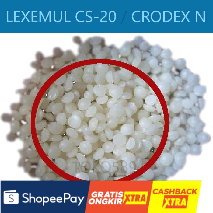 

Lexemul CS-20 / Crodex N / Ceteareth - 20 + Ceteary Alcohol - 50gr