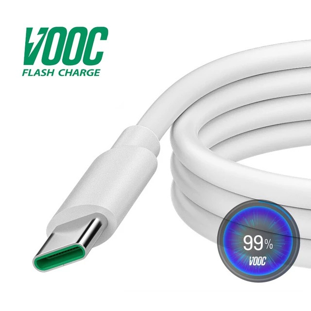 Kabel Data Oppo Type C VOOC 4A Kabel Charger Opo Tapsi Flash Charger Cable Oppo Reno Fast Charging