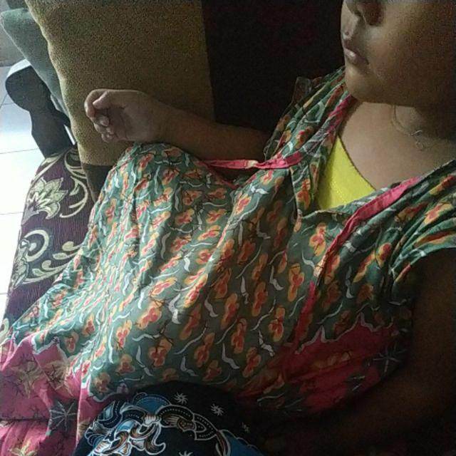 Daster Batik Anak / Baju Harian Anak Motif Cantik