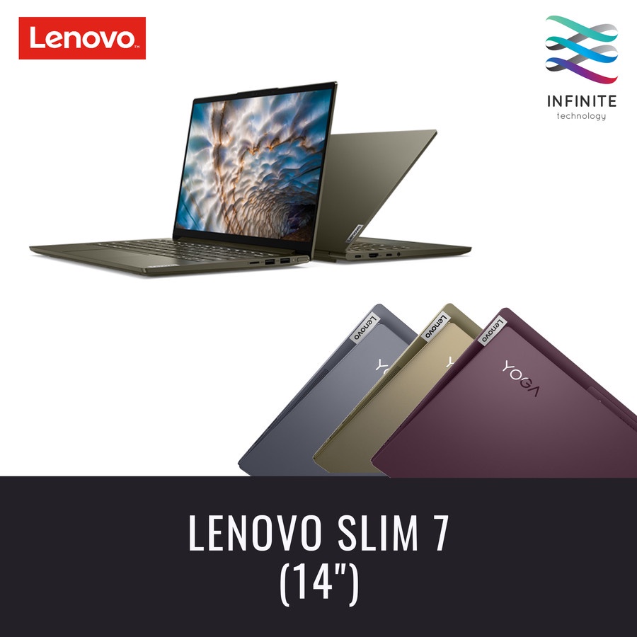 Jual Laptop Lenovo Yoga Slim 7 14ITL05 LBID LPID I5 1135G7 8GB 512GB ...