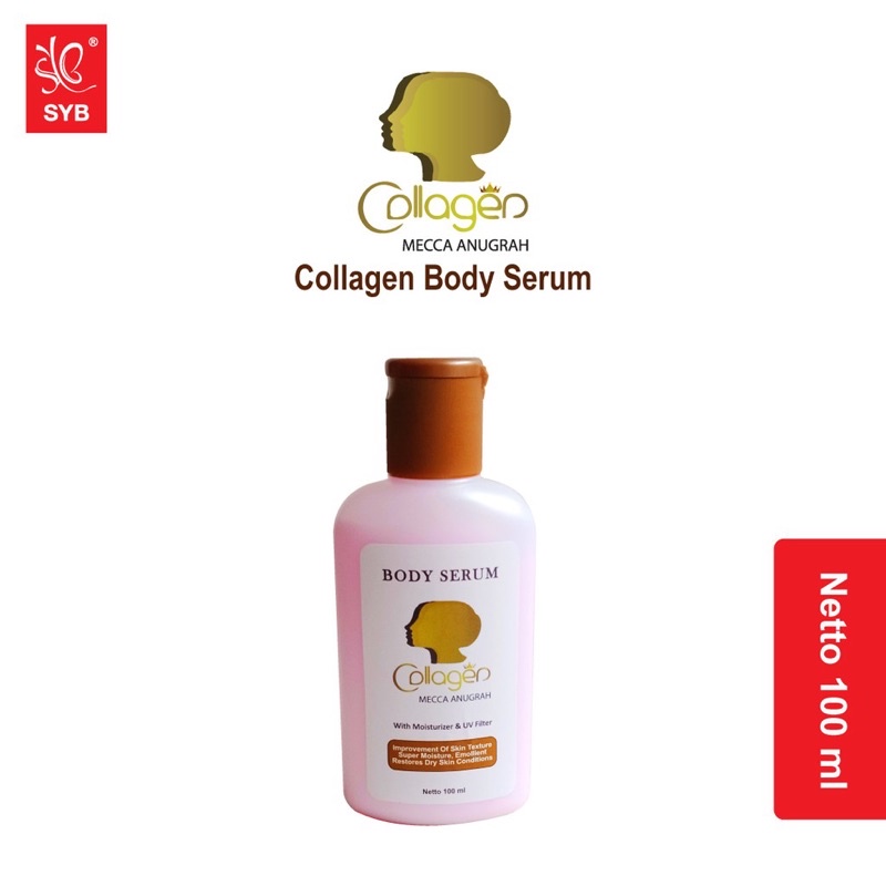 SYB Body Serum Collagen by Mecca Anugrah 100ml BPOM ORI