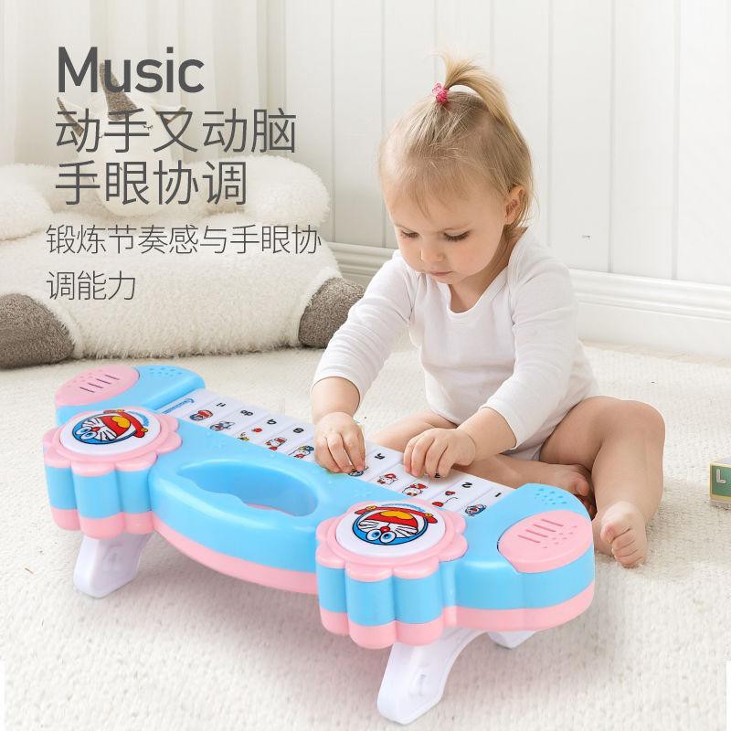 Mainan Anak Keyboard Piano Doraemon Music Piano Anak Mainan Edukasi