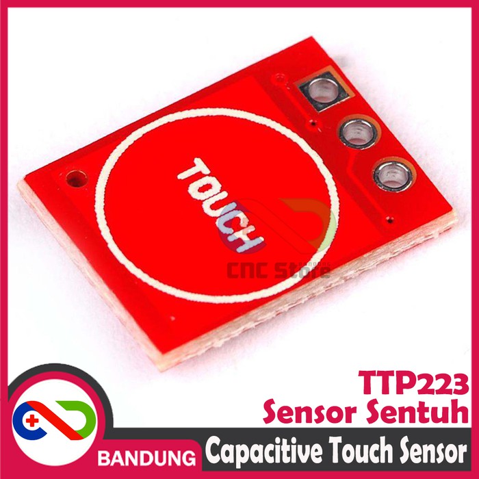 TTP223 TOUCH SENSOR SENTUH CAPACITIVE SELF LOCKING SWITCH