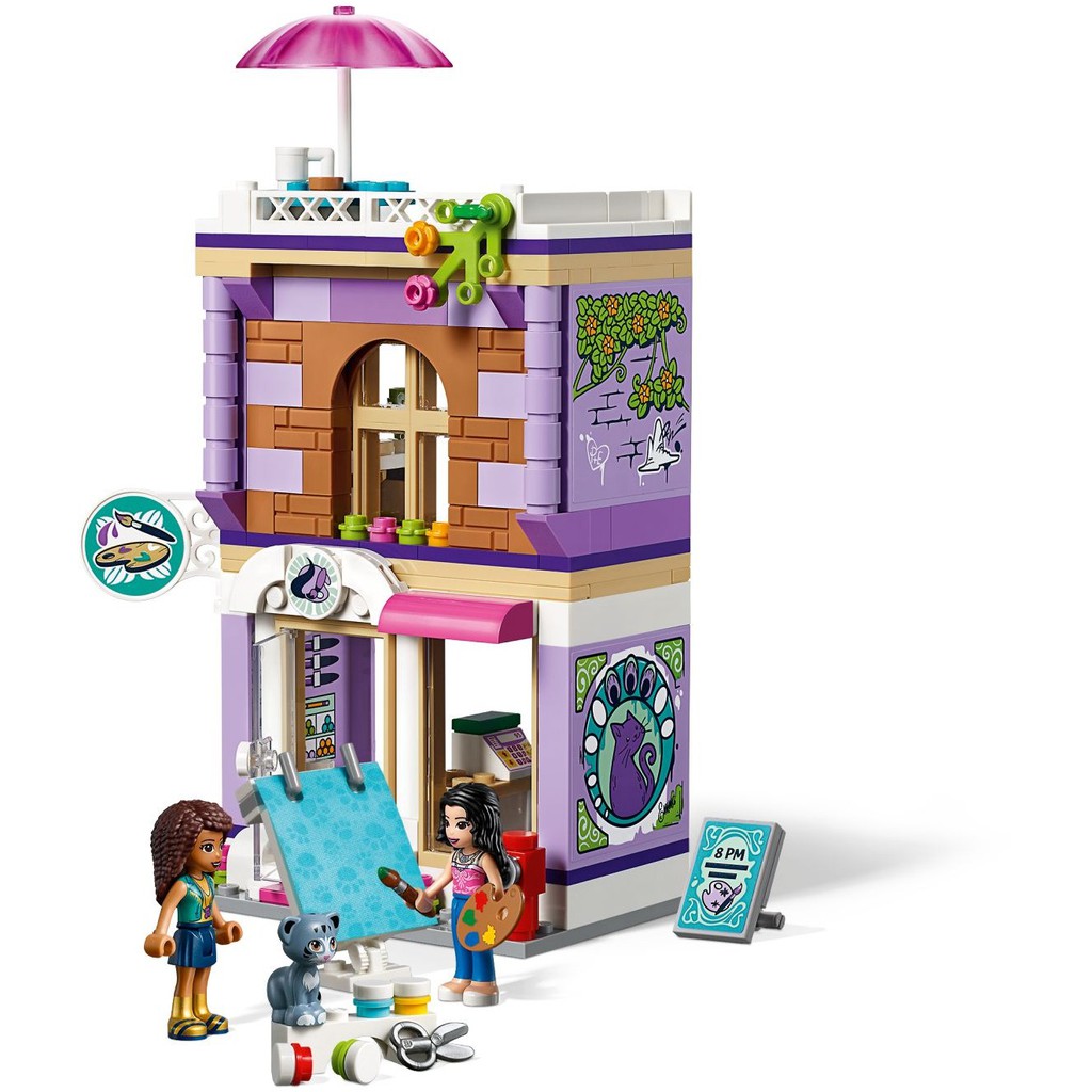 lego friends emma's art studio 41365